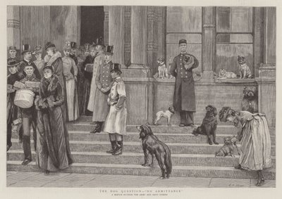 The Dog Question, No Admittance by Edward Killingworth Johnson